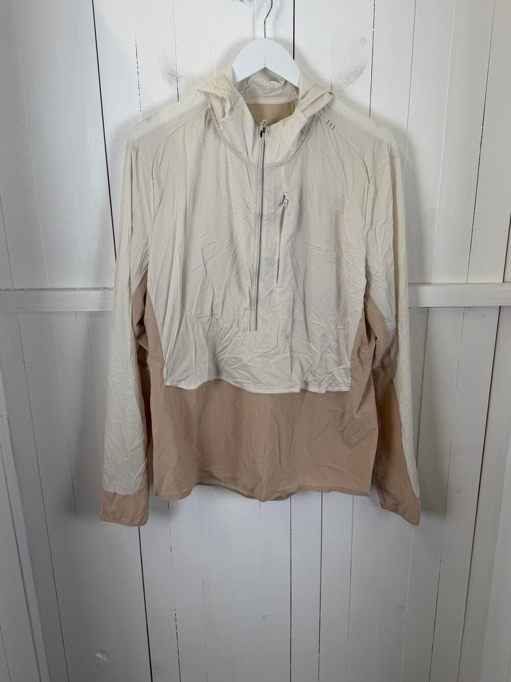 Lululemon Cream Tan Windbreaker Jacket Women’s Size L